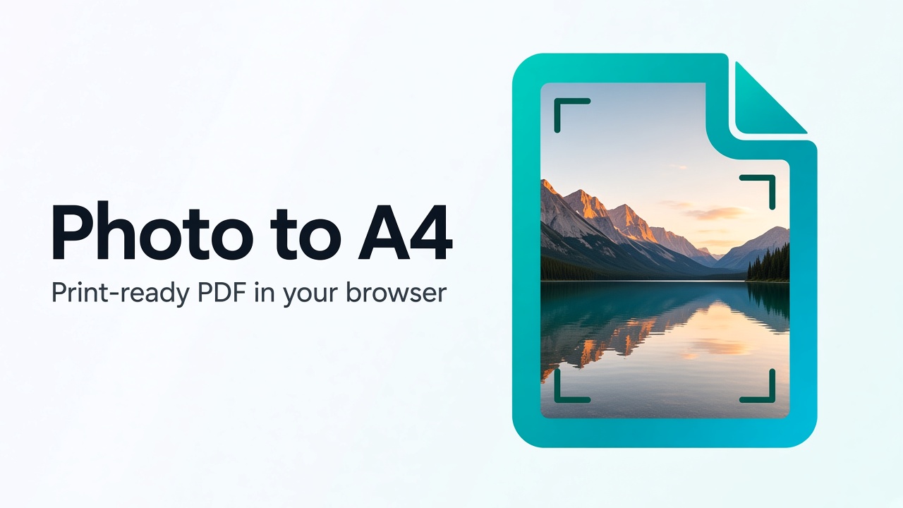 PhotoToA4 screenshot 1